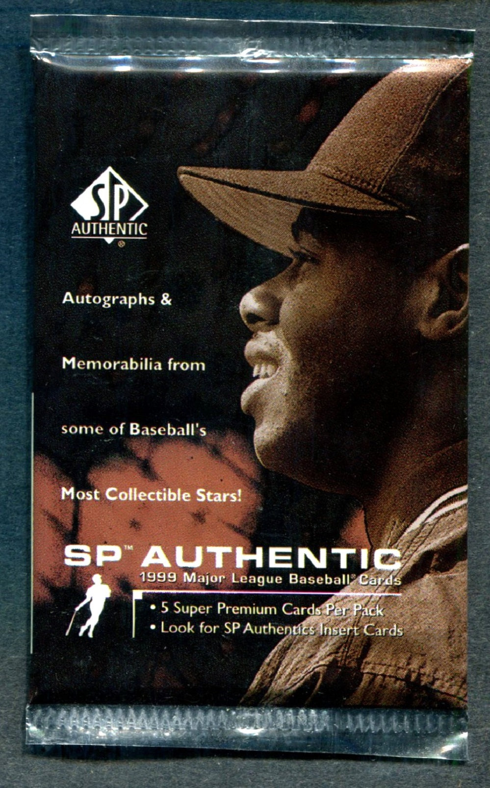 1999 Upper Deck SP Authentic Baseball Unopened Pack (5)