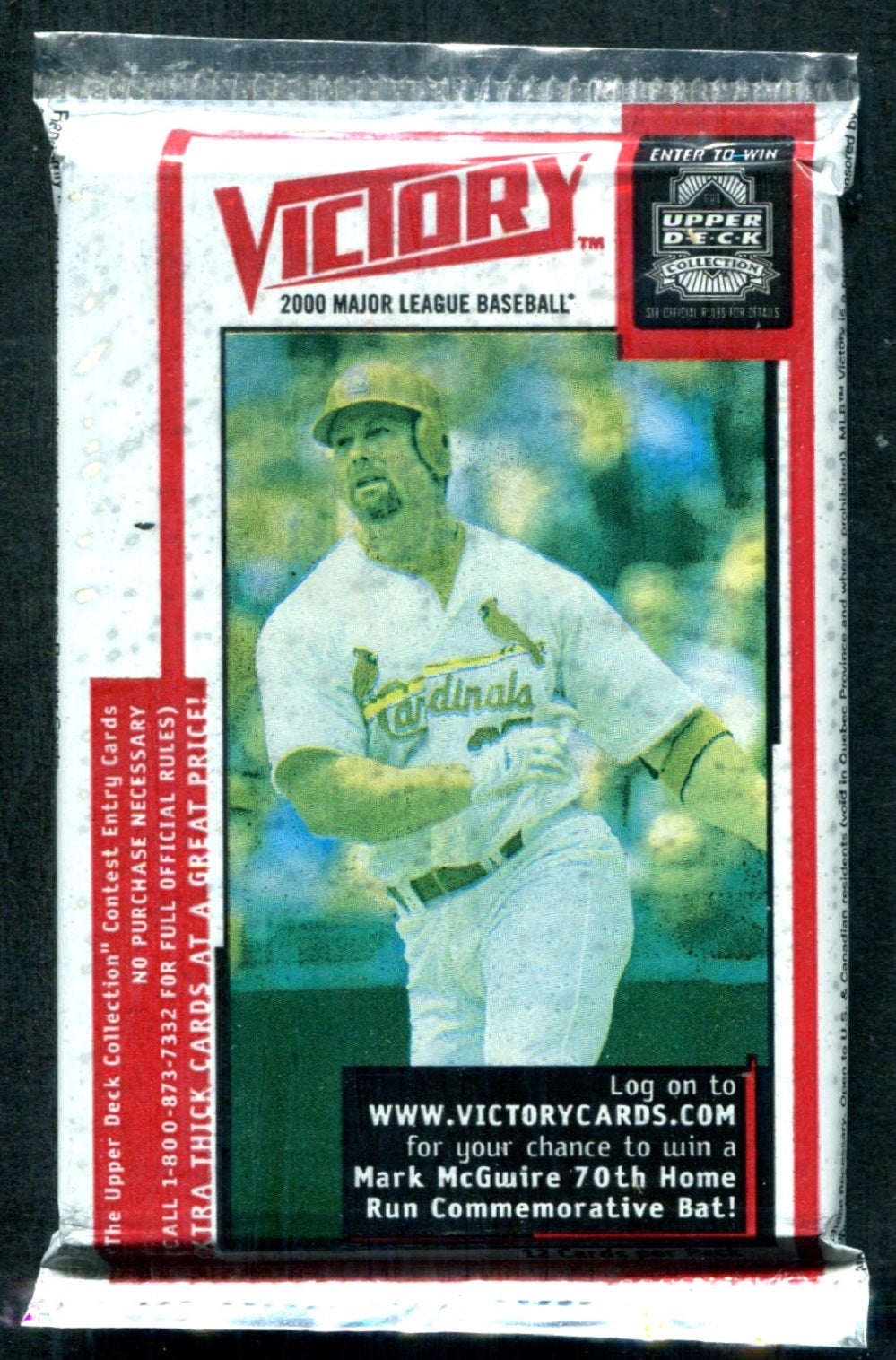 2000 Upper Deck Victory Baseball Unopened Pack (12)