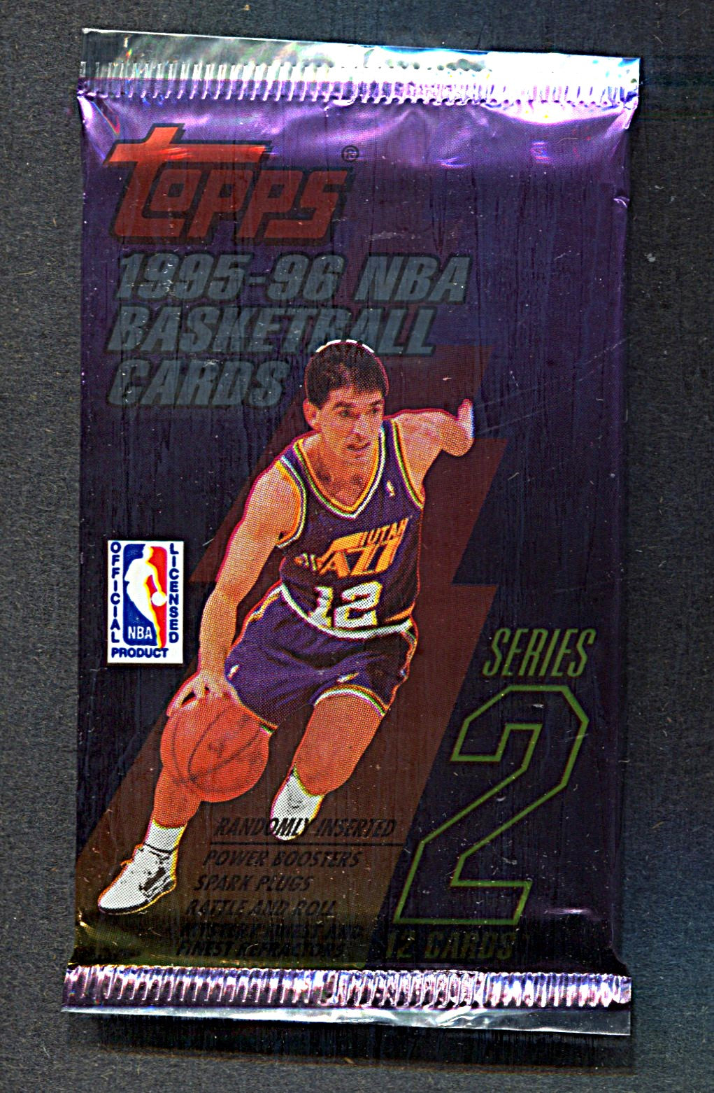 1995/96 Topps Basketball Unopened Series 2 Pack (12)