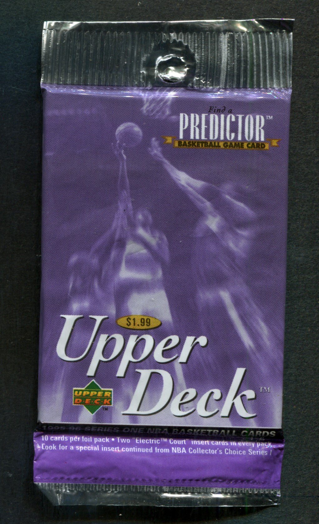 1995/96 Upper Deck Basketball Unopened Series 1 Pack (Retail) (Pre-Priced) (10)