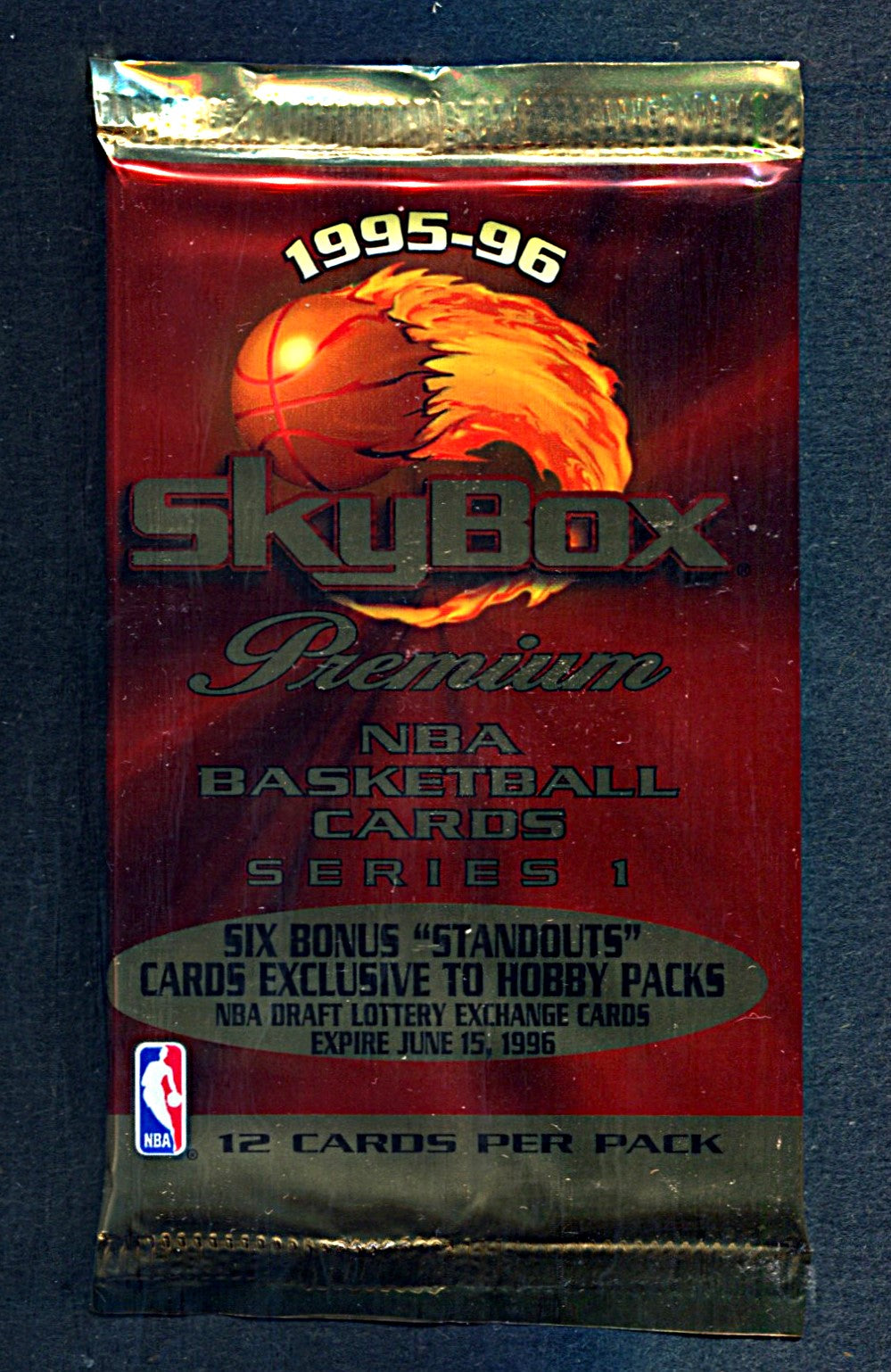 1995/96 Skybox Basketball Unopened Series 1 Pack (Hobby) (12)