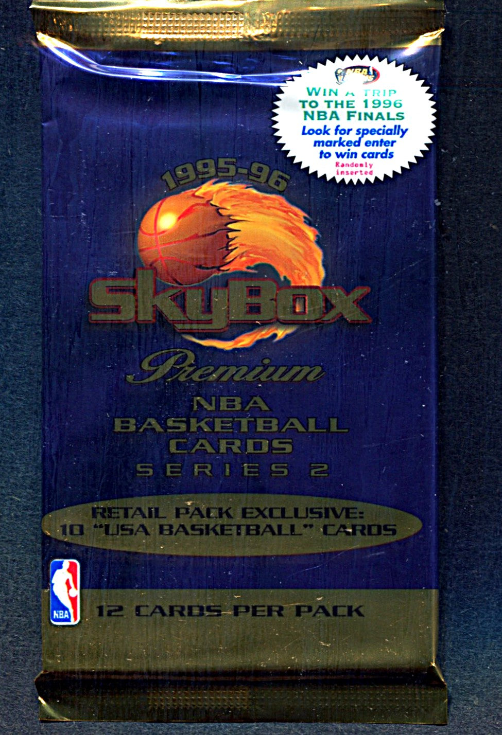 1995/96 Skybox Basketball Unopened Series 2 Pack (Retail) (12)