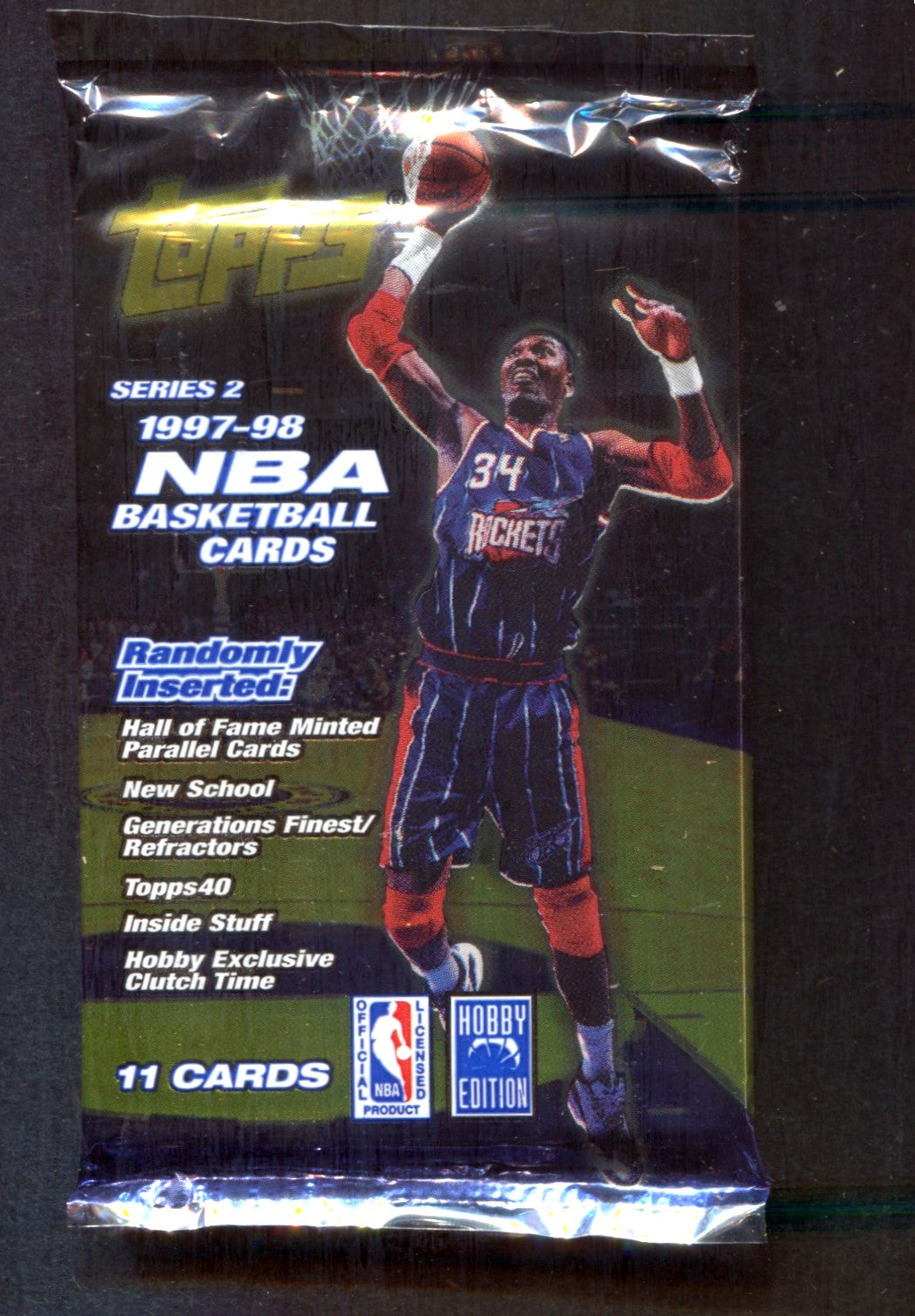 1997/98 Topps Basketball Unopened Series 2 Pack (Hobby) (11)