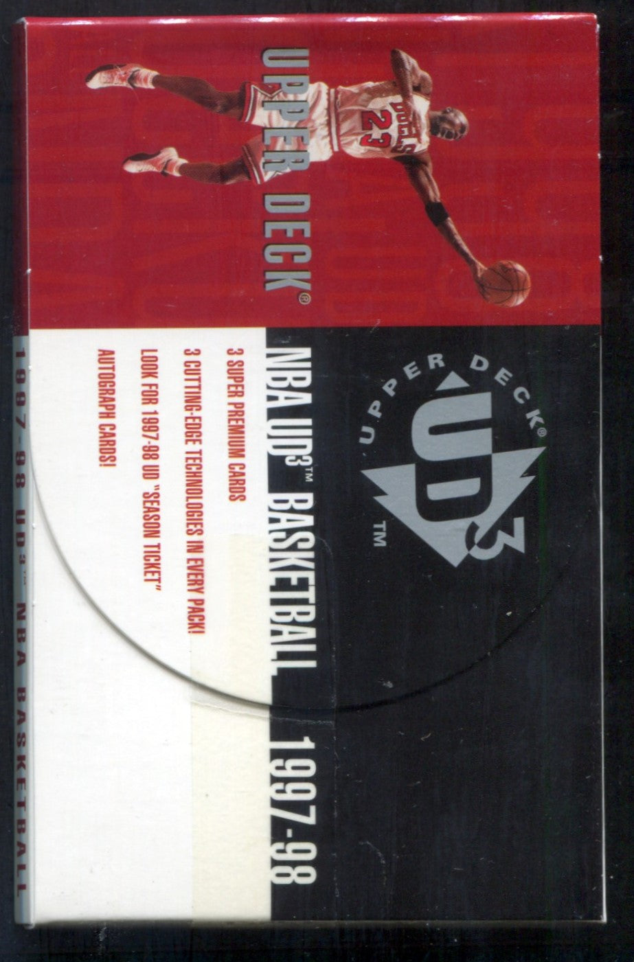 1997/98 Upper Deck UD3 Basketball Unopened Pack (Hobby) (3)