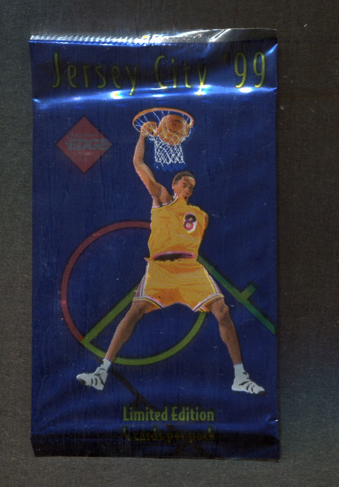 1998/99 Collector's Edge Jersey City '99 Basketball Unopened Pack (4)