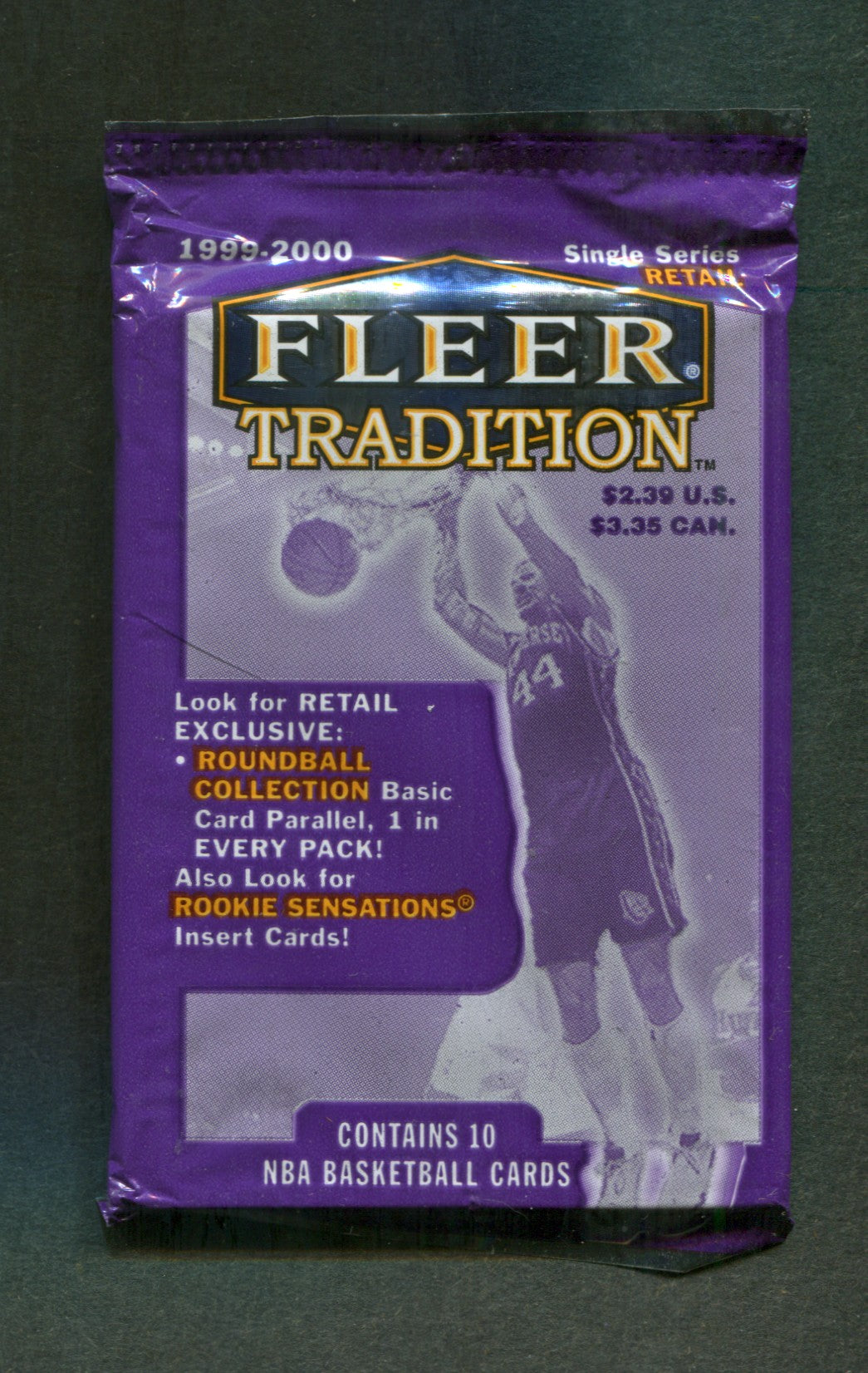 1999/00 Fleer Tradition Basketball Unopened Pack (Retail) (Pre-Priced) (10)
