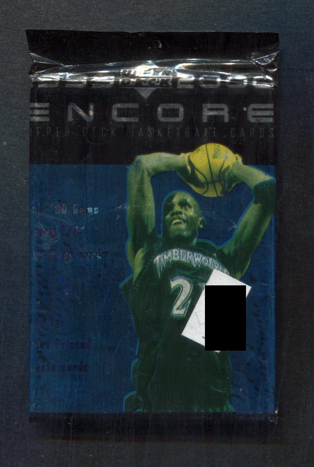 1999/00 Upper Deck Encore Basketball Unopened Pack (PS) (6)