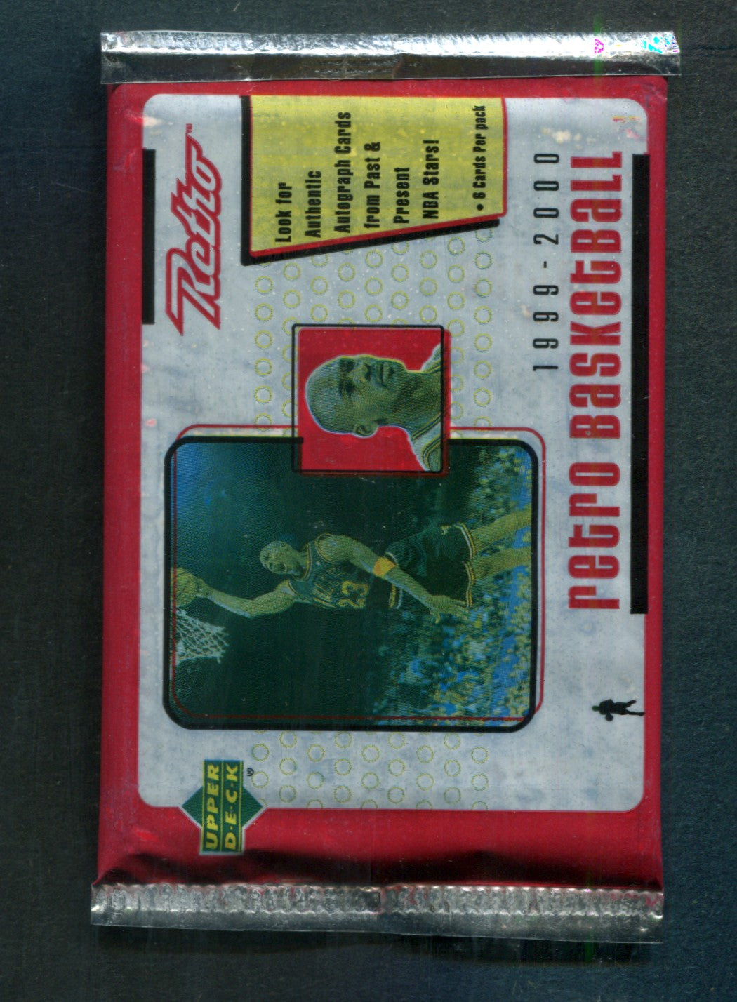 1999/00 Upper Deck Retro Basketball Unopened Pack (6)