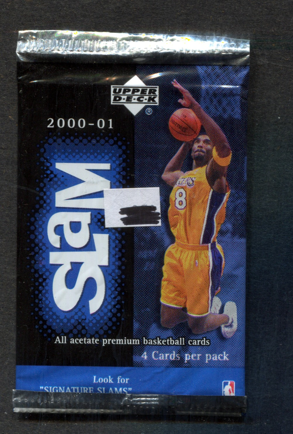 2000/01 Upper Deck Slam Basketball Unopened Pack (PS) (4)