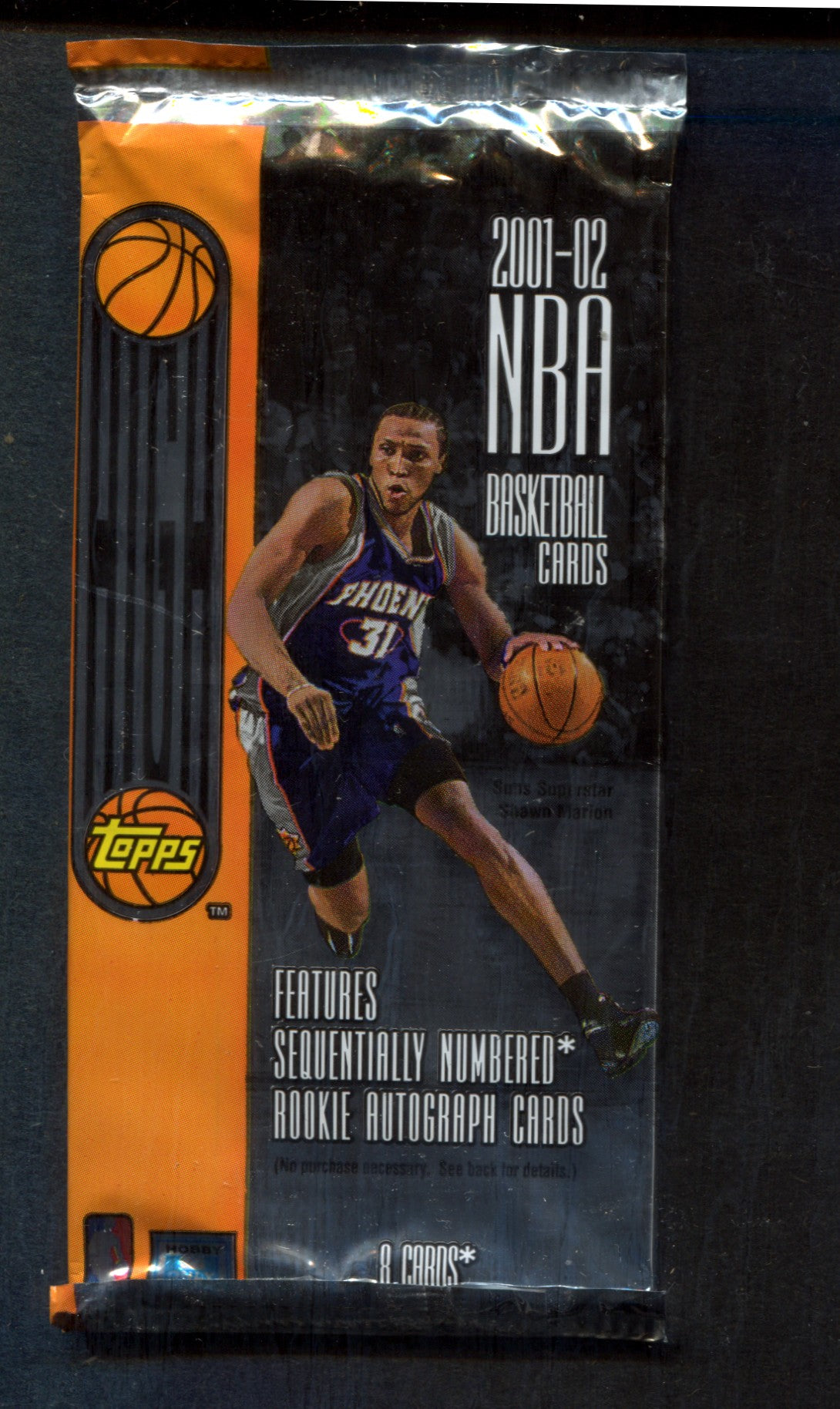2001/02 Topps High Topps Basketball Unopened Pack (Hobby) (8)