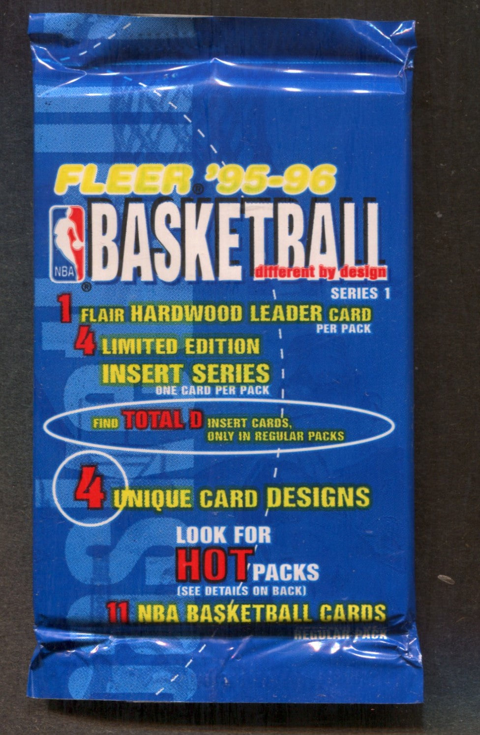 1995/96 Fleer Basketball Unopened Series 1 Pack (Regular) (11)