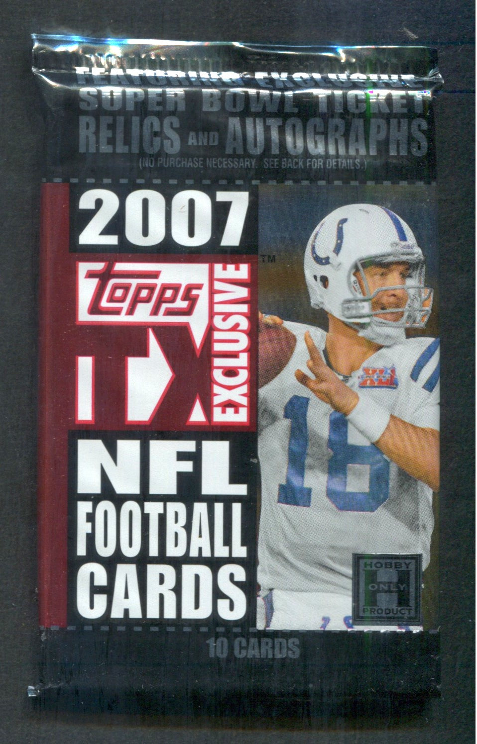 2007 Topps TX Exclusive Football Unopened Pack (Hobby) (10)