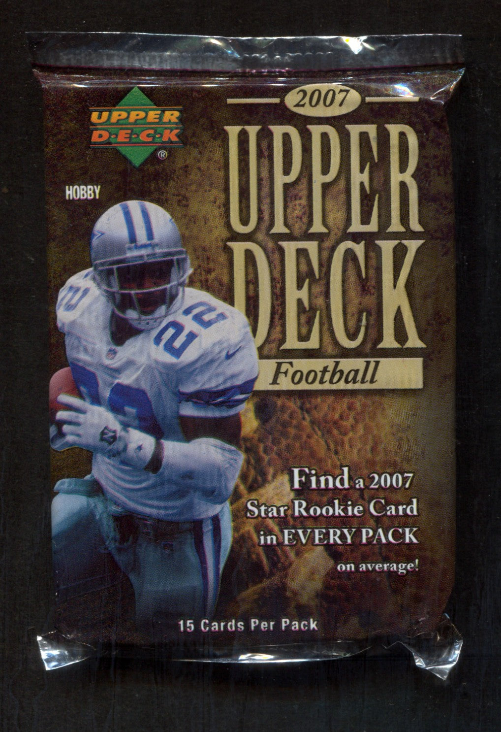 2007 Upper Deck Football Unopened Pack (Hobby) (15)