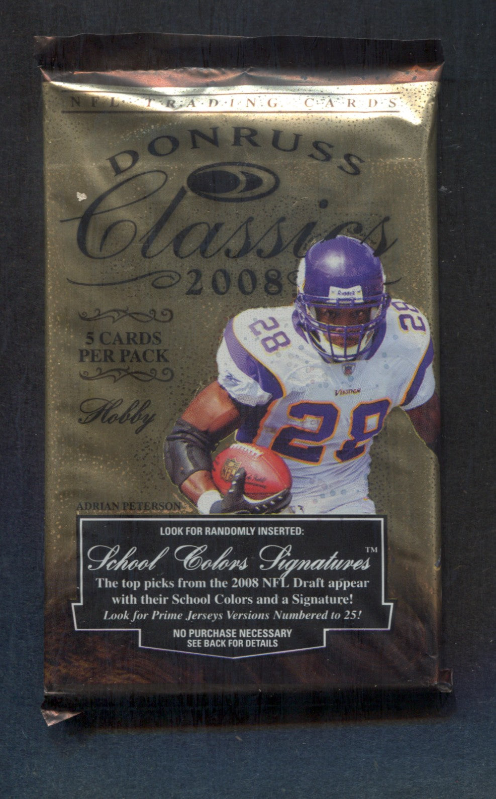 2008 Donruss Classics Football Unopened Pack (Hobby) (5)