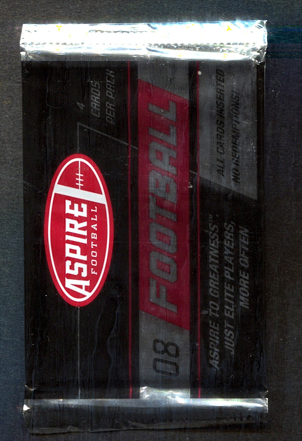 2008 Sage Aspire Football Unopened Pack (4)