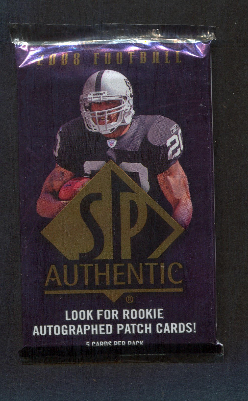 2008 Upper Deck SP Authentic Football Unopened Pack (5)