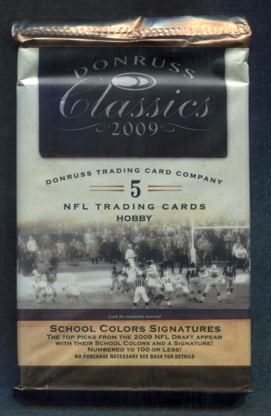 2009 Donruss Classics Football Unopened Pack (Hobby) (5)