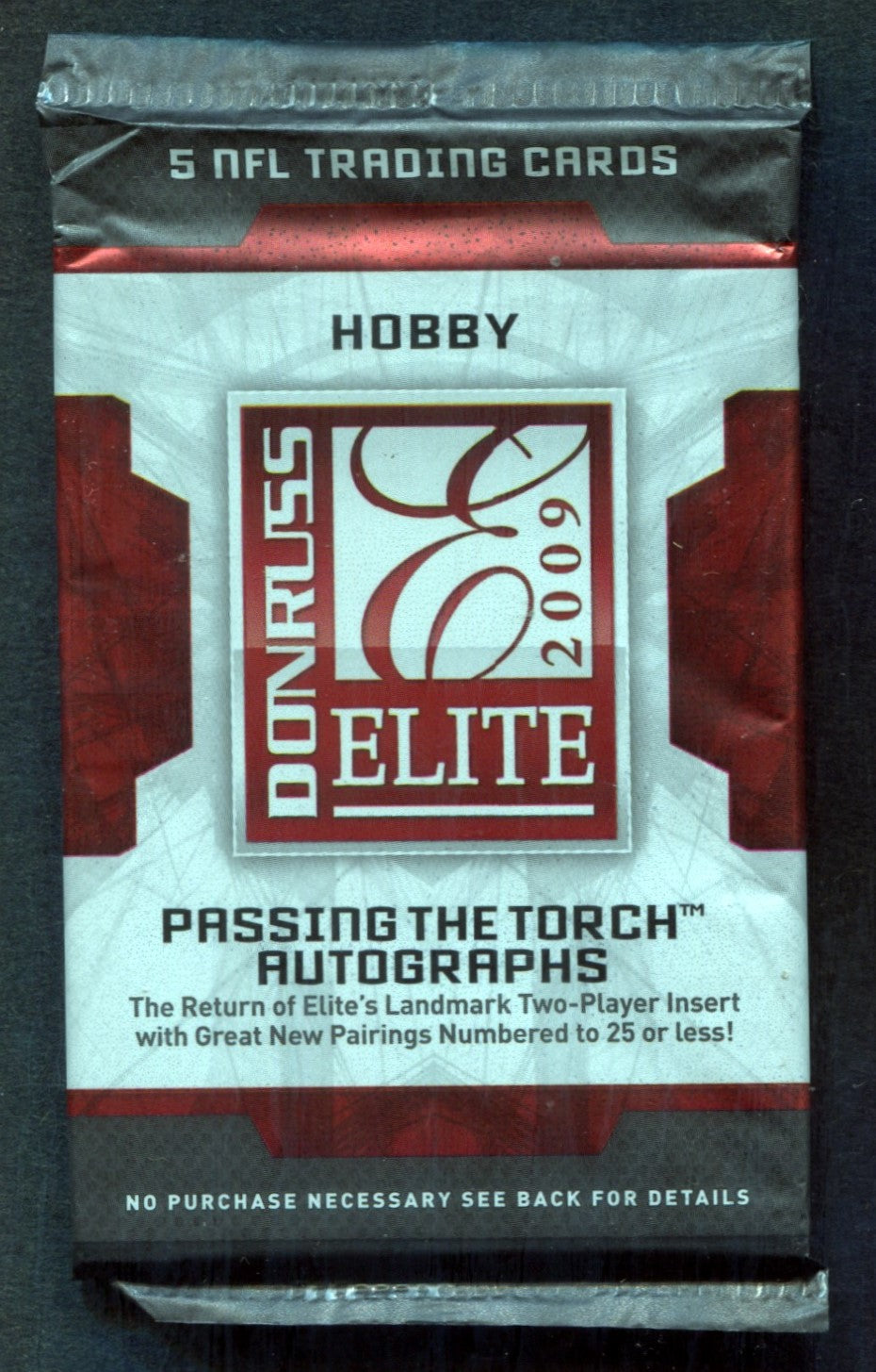 2009 Donruss Elite Football Unopened Pack (Hobby) (5)