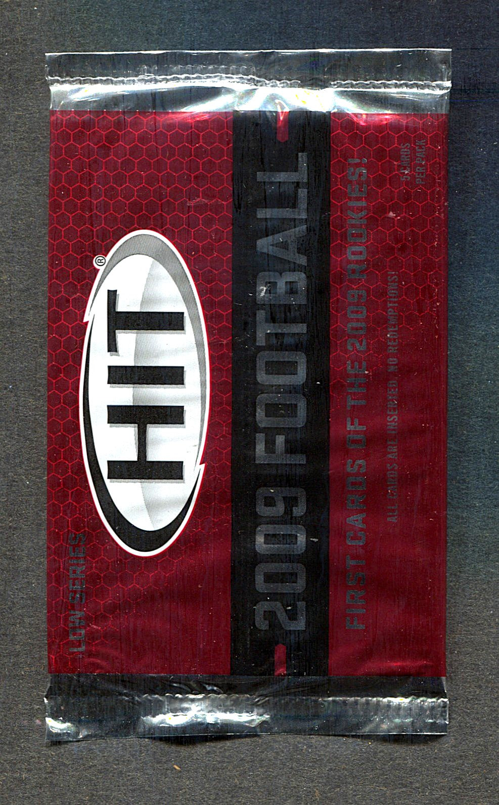 2009 Sage Hit Football Unopened Low Series Pack (5)