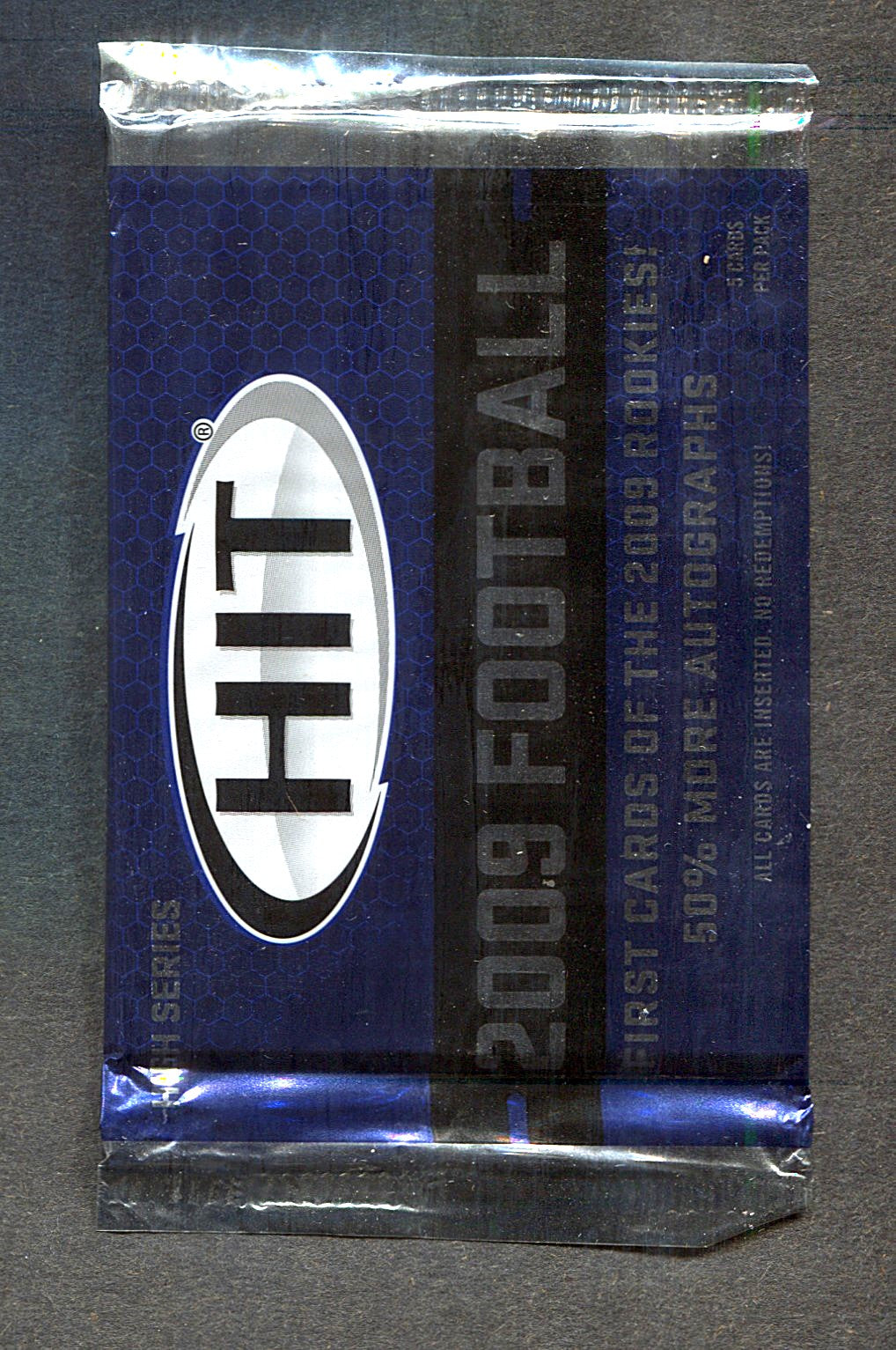 2009 Sage Hit Football Unopened High Series Pack (5)
