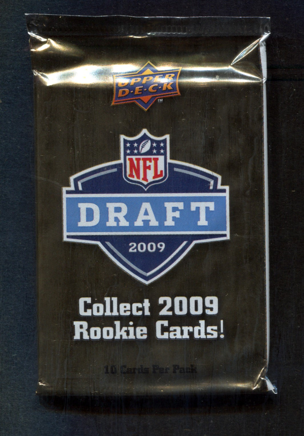 2009 Upper Deck Draft Football Unopened Pack (10)