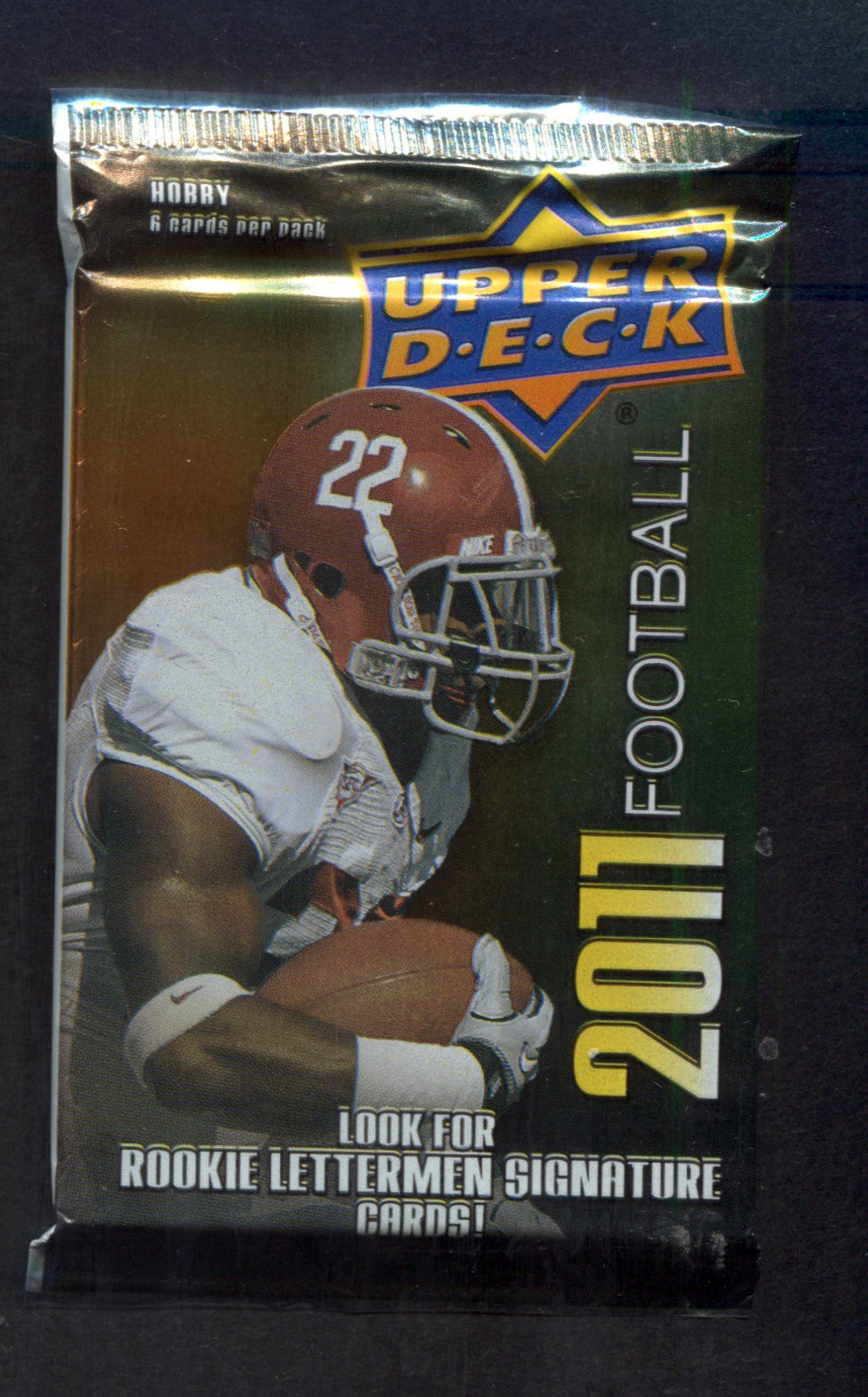 2011 Upper Deck Football Unopened Pack (Hobby) (6)