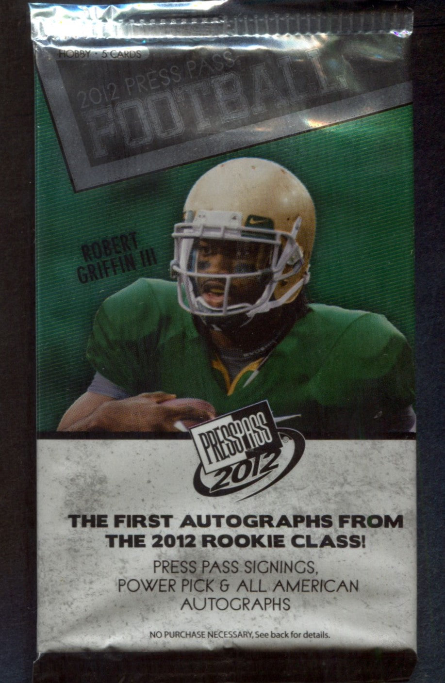 2012 Press Pass Football Unopened Pack (Hobby) (5)