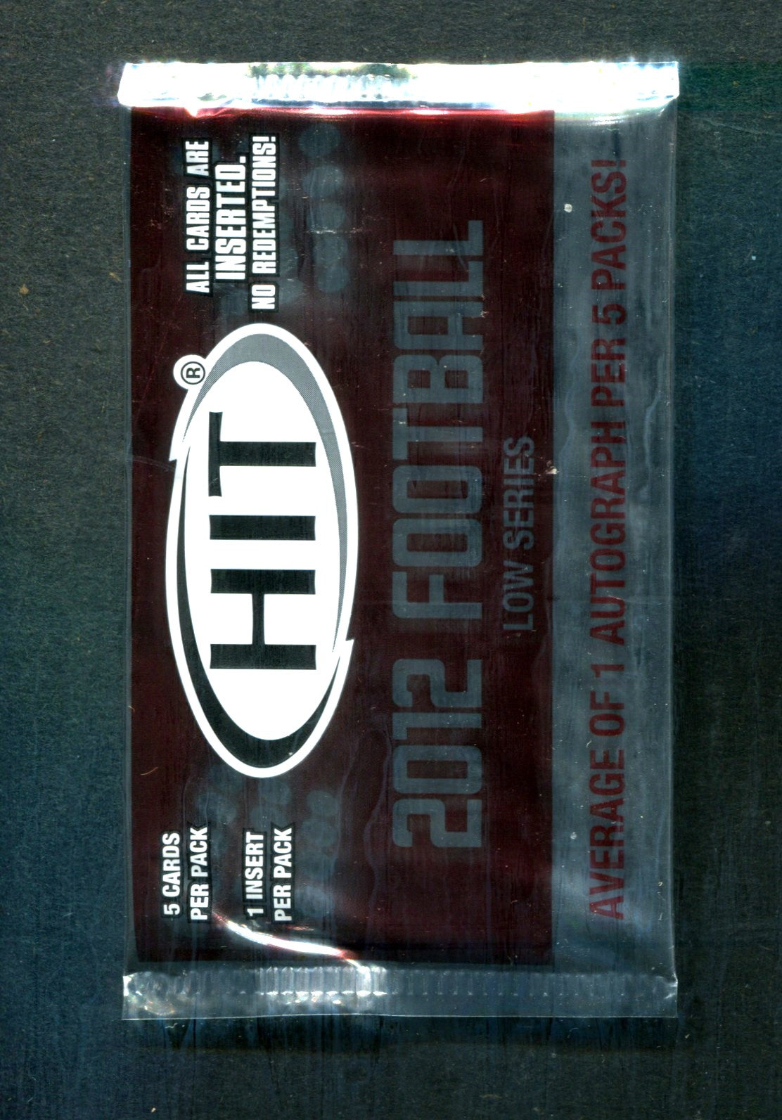 2012 Sage Hit Football Unopened Low Series Pack (5)