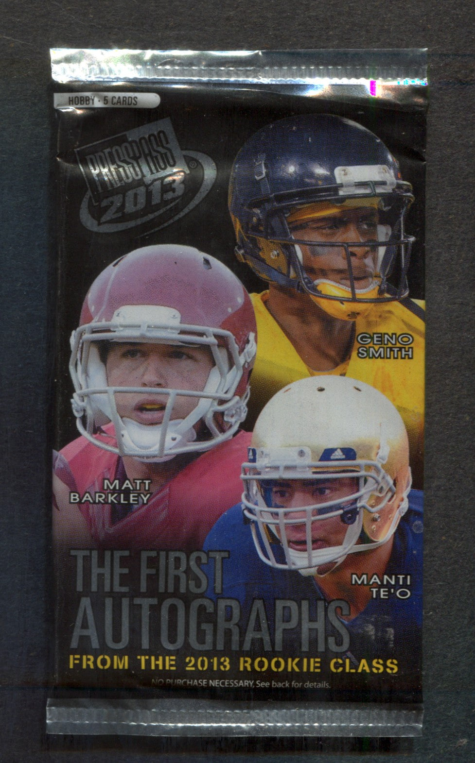 2013 Press Pass Football Unopened Pack (Hobby) (5)