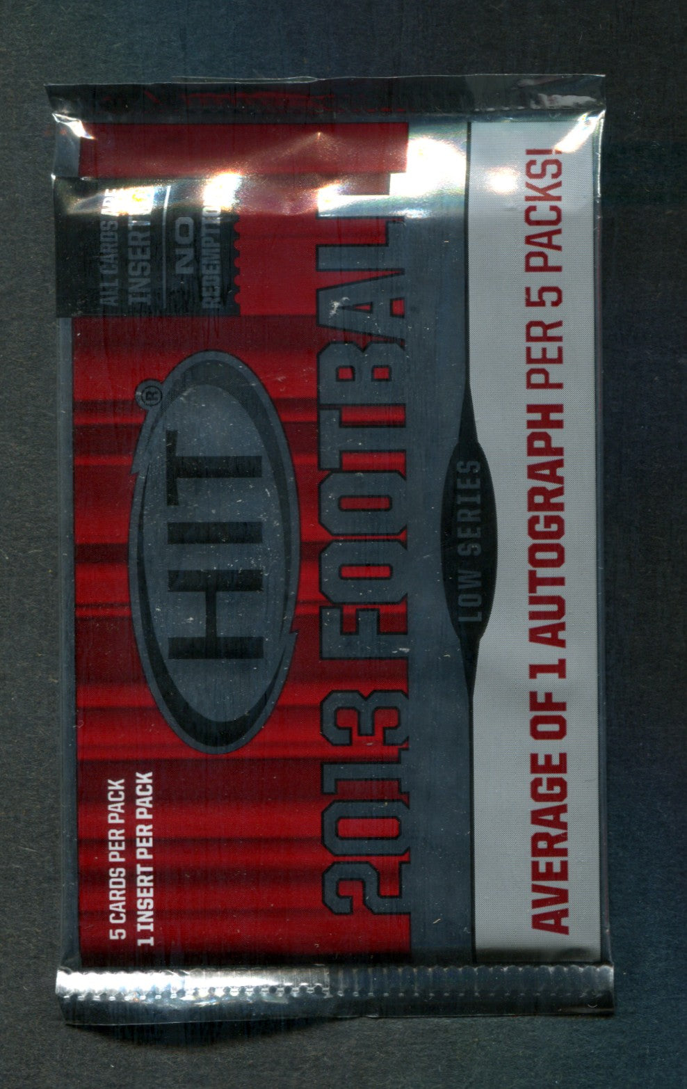 2013 Sage Hit Football Unopened Low Series Pack (5)