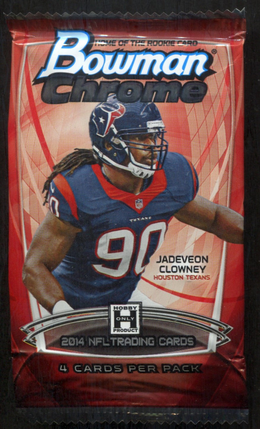 2014 Bowman Chrome Football Unopened Pack (Hobby) (4)