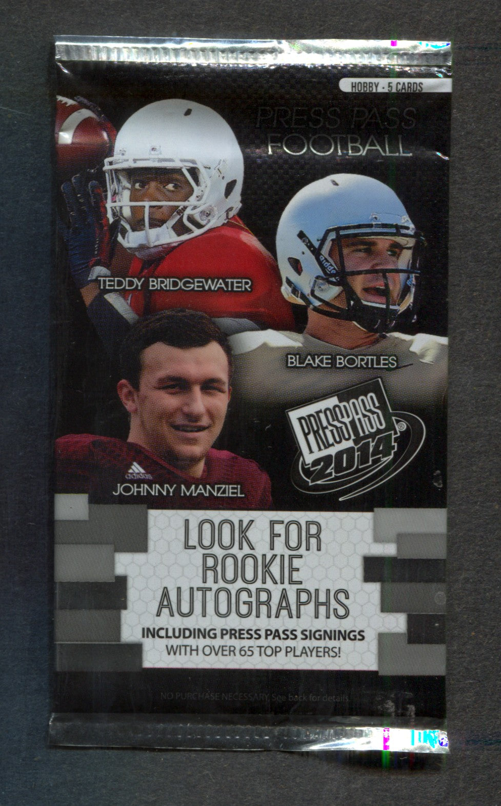 2014 Press Pass Football Unopened Pack (Hobby) (5)