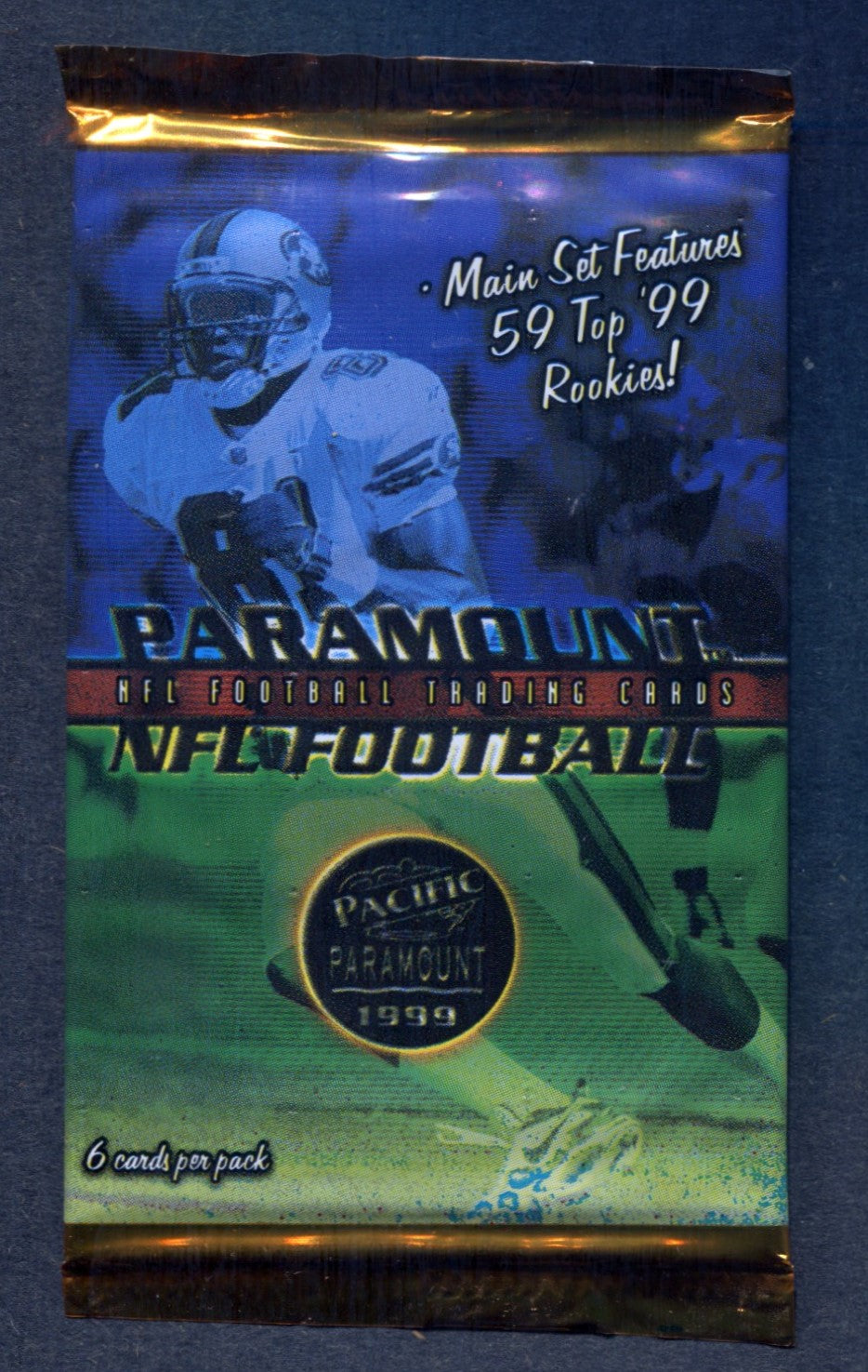 1999 Pacific Paramount Football Unopened Pack (6)