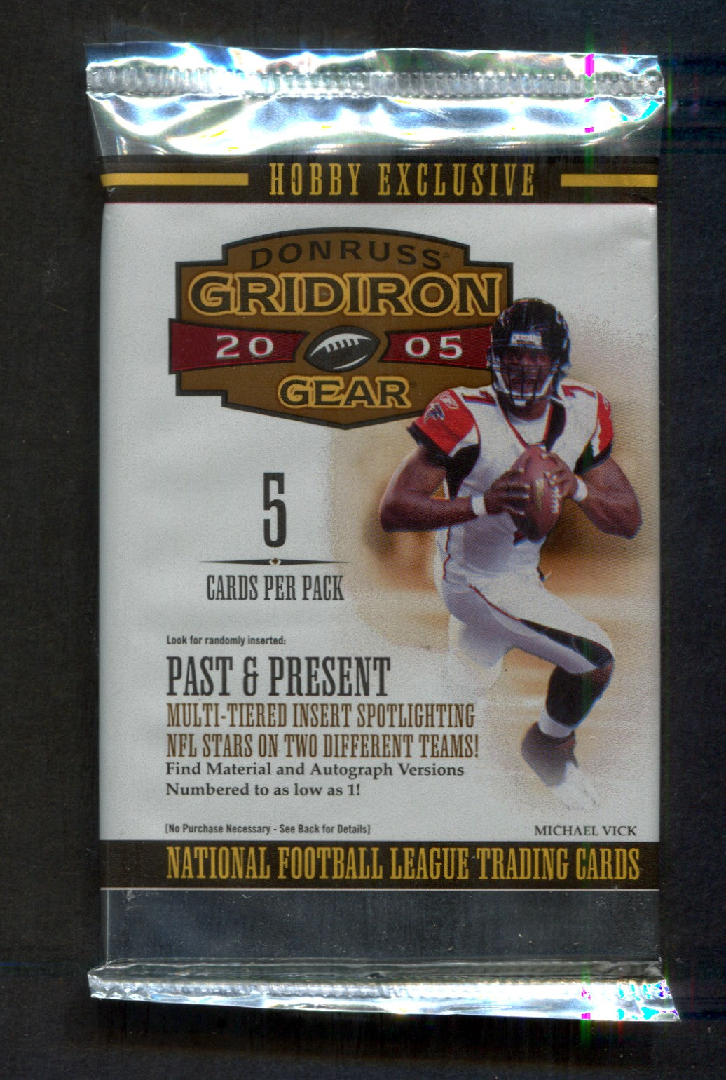 2005 Donruss Gridiron Gear Football Unopened Pack (Hobby) (5)