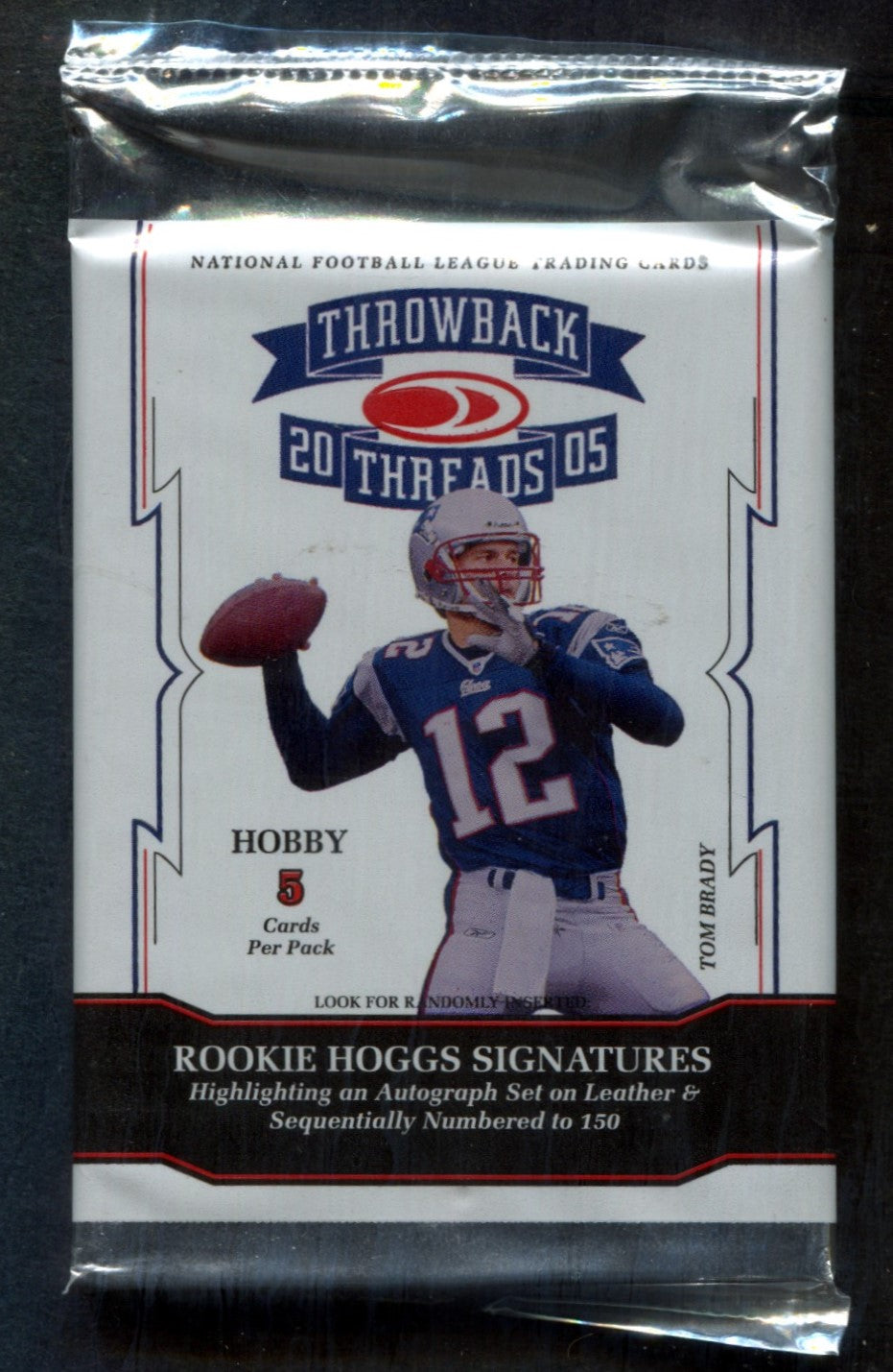 2005 Donruss Throwback Threads Football Unopened Pack (Hobby) (5)