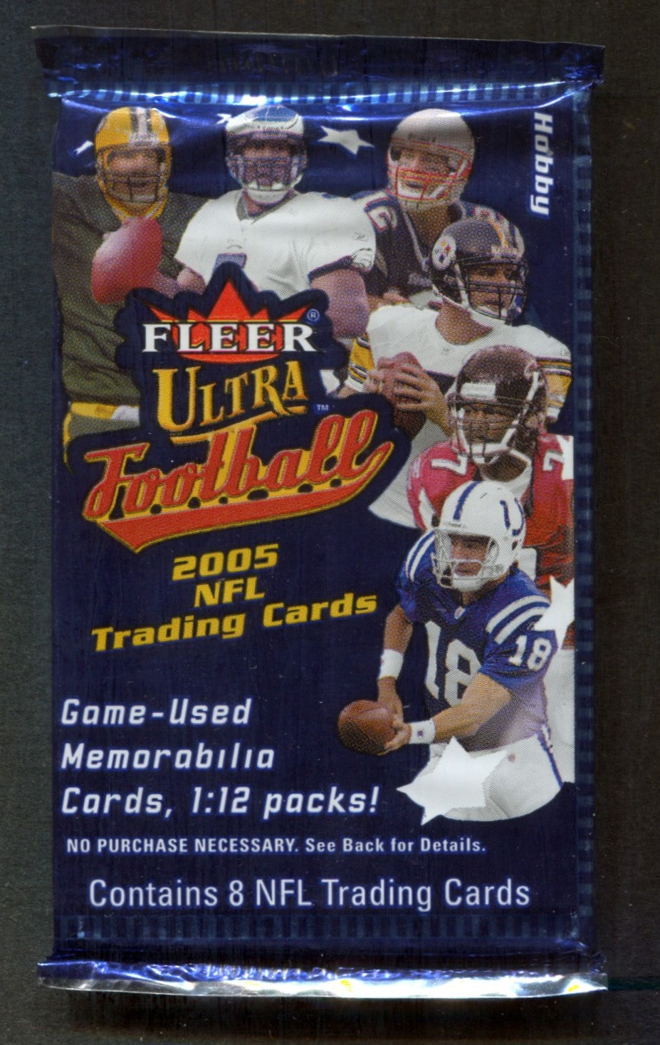 2005 Fleer Ultra Football Unopened Pack (Hobby) (8)