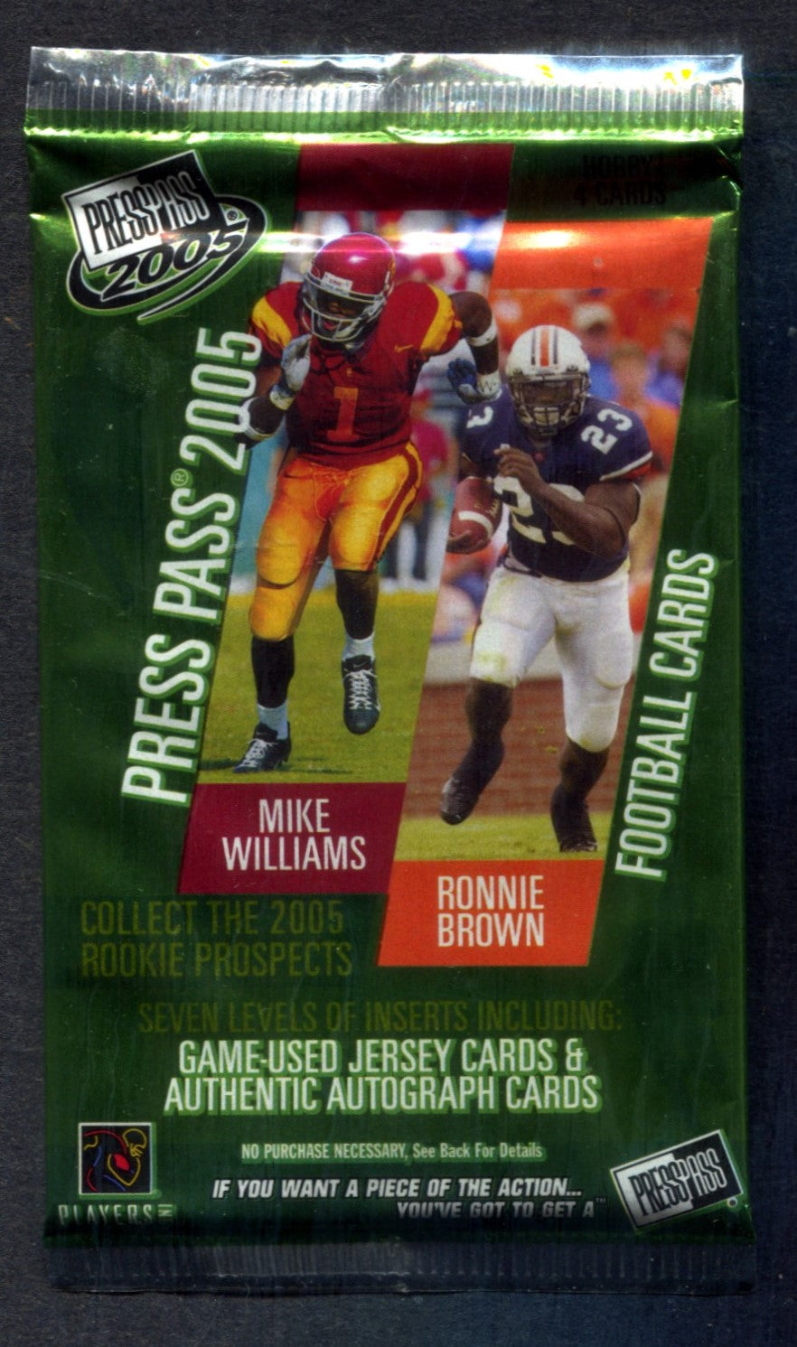 2005 Press Pass Football Unopened Pack (Hobby) (4)