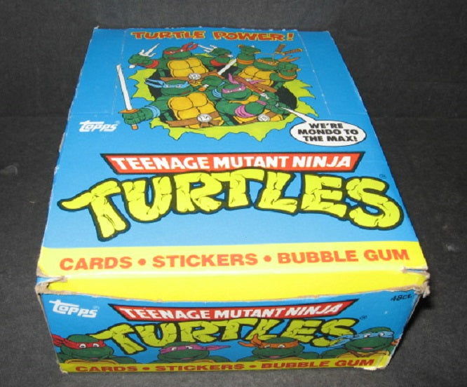 1989 Topps Teenage Mutant Ninja Turtles Unopened Wax Box