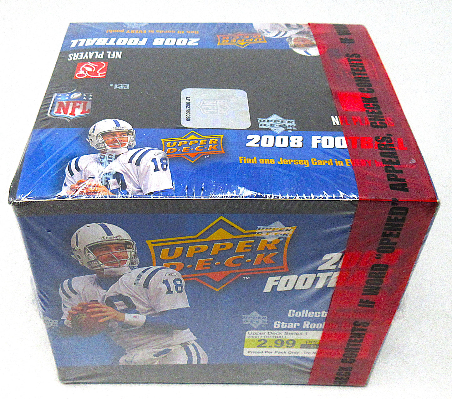 2008 Upper Deck Football Jumbo Box (Retail) (24/18)