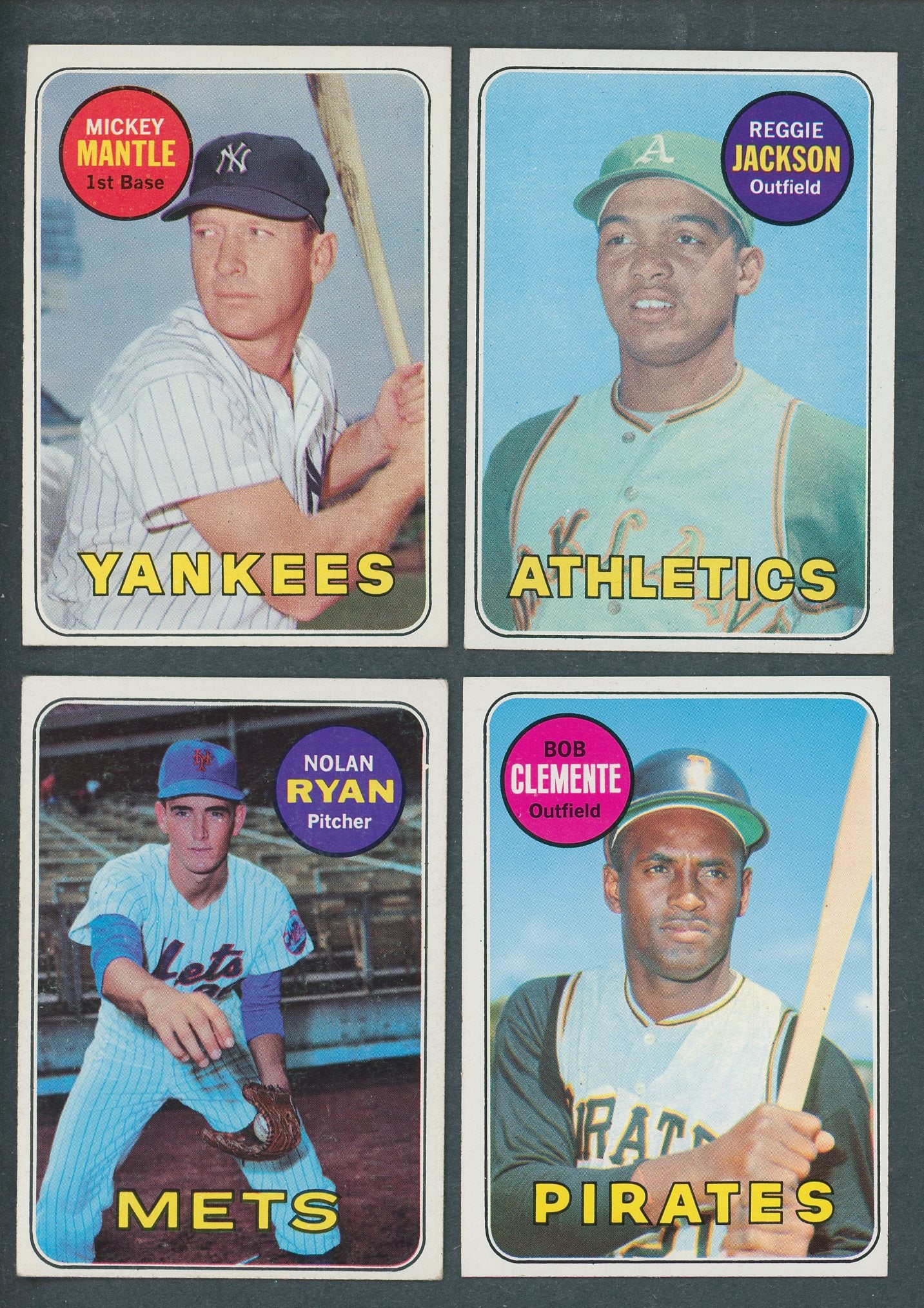 1969 Topps Baseball Complete Set NM (664) (23-63)