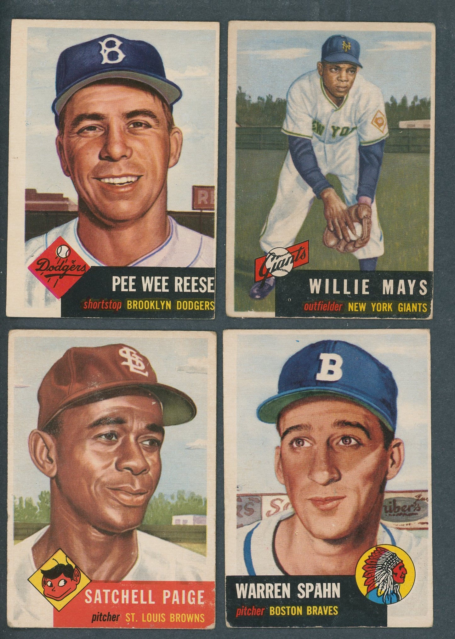 1953 Topps Baseball Complete Set VG VG/EX (274) (23-58)
