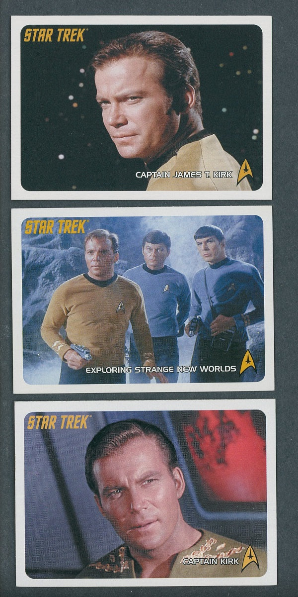 2006 2008 2009 Rittenhouse Star Trek Anniversary Set (330)