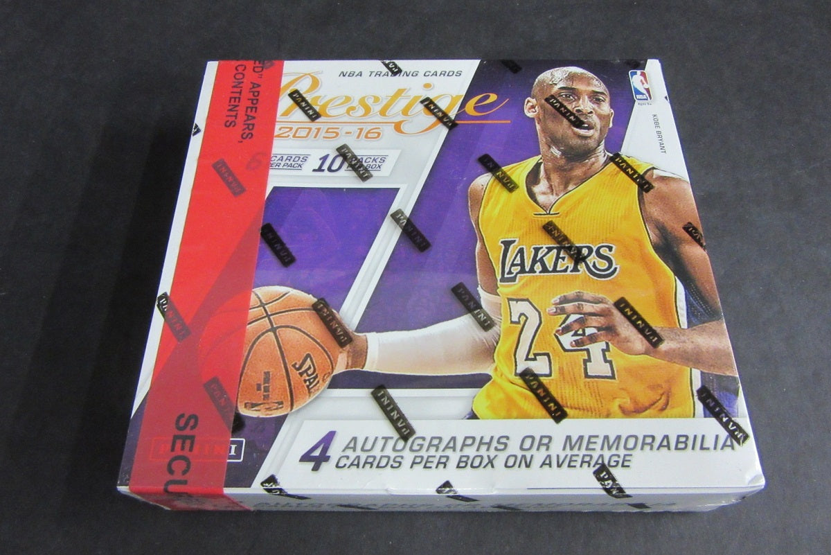 2015/16 Panini Prestige Basketball Box (Hobby)