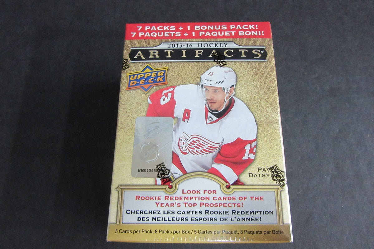 2015/16 Upper Deck Artifacts Hockey Blaster Box (8/5)