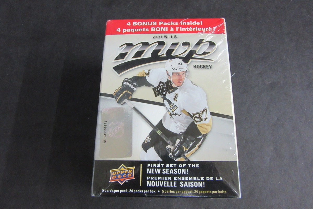 2015/16 Upper Deck MVP Hockey Blaster Box (24/5)