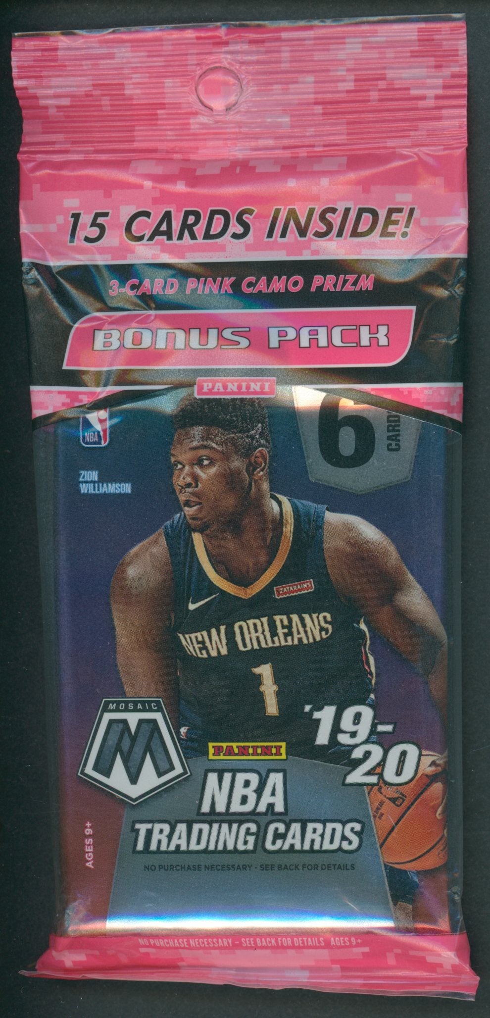 2019/20 Panini Mosaic Basketball Value Pack