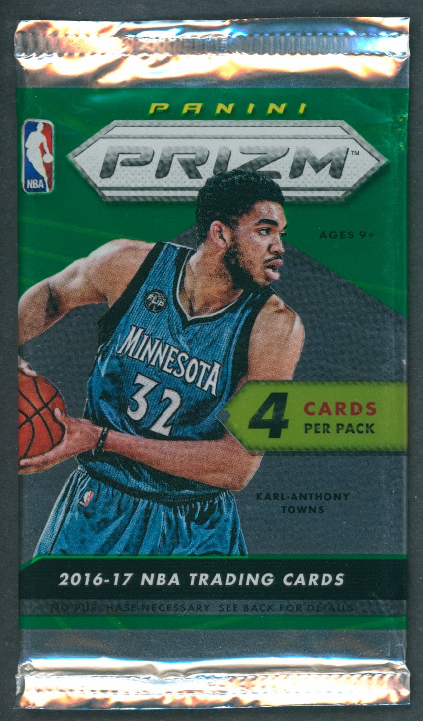 2016/17 Panini Prizm Basketball Unopened Pack (Retail)