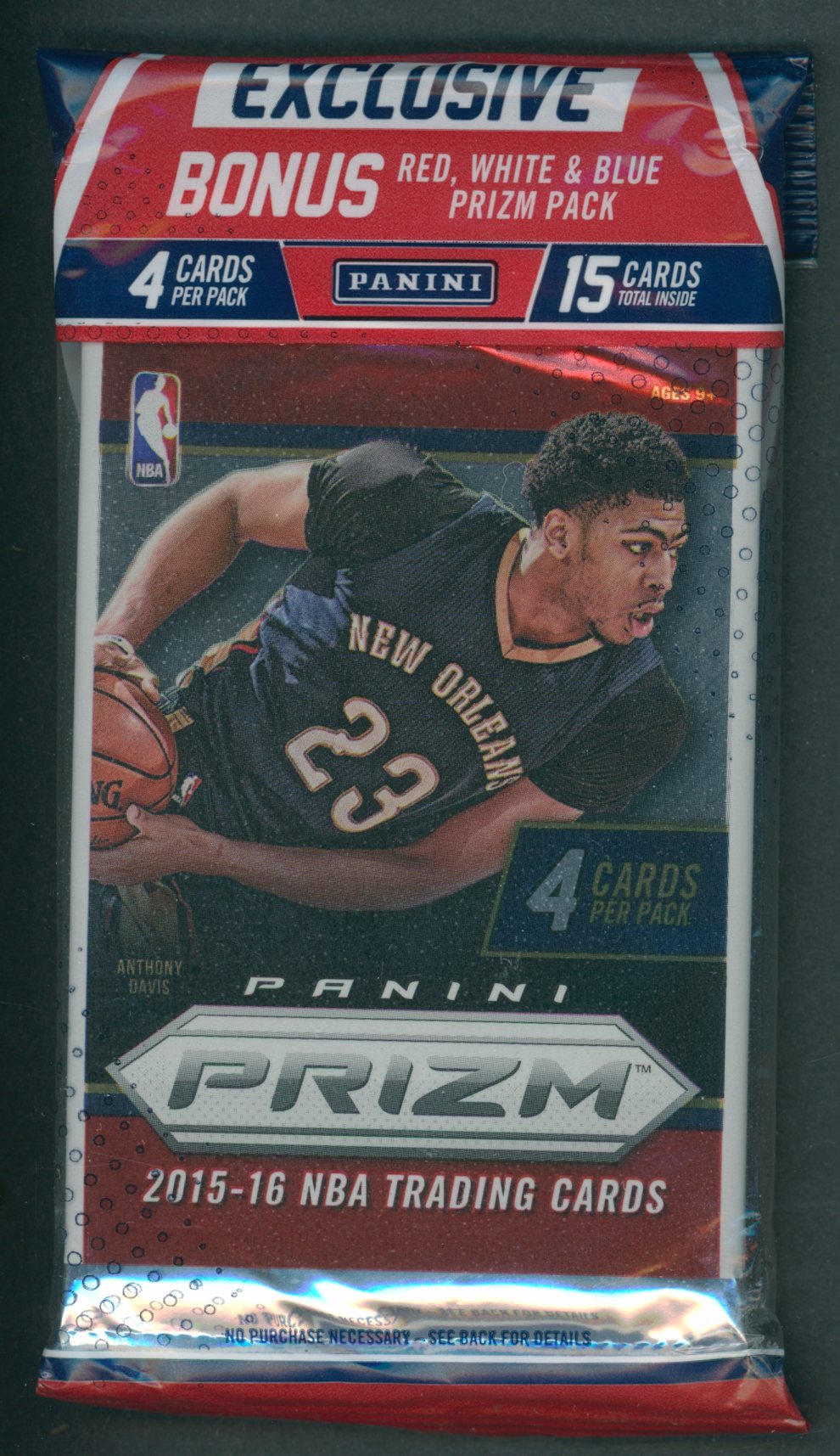 2015/16 Panini Prizm Basketball Unopened Value Pack