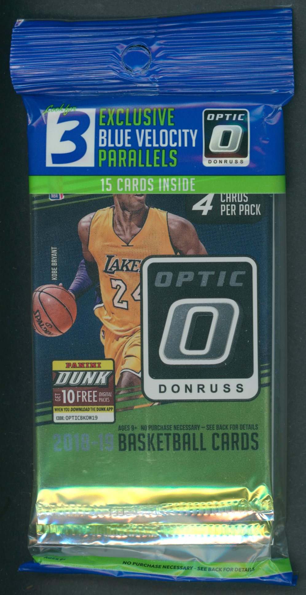 2018/19 Panini Donruss Optic Basketball Value Pack
