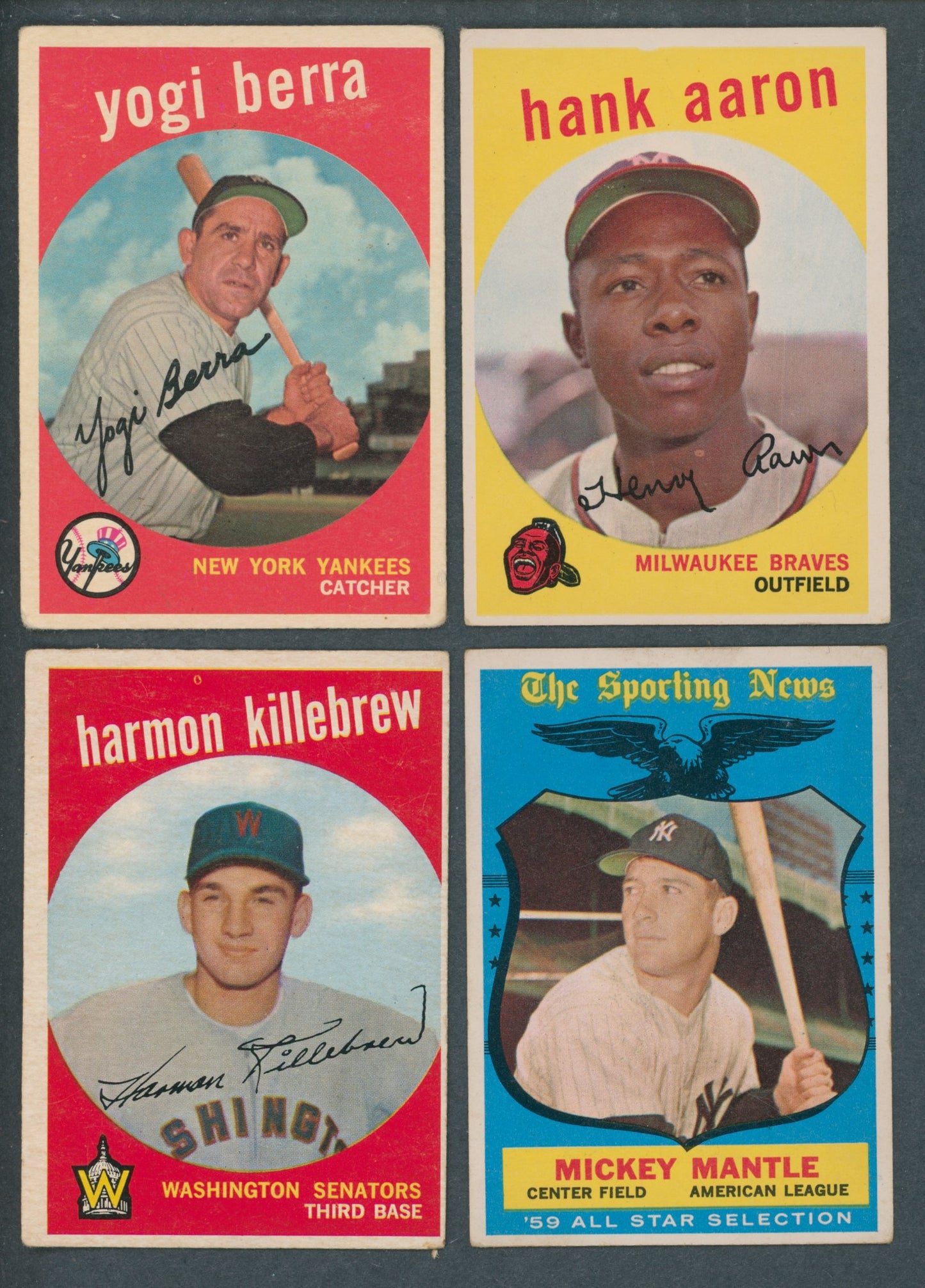 1959 Topps Baseball Near Set (571/572) VG/EX